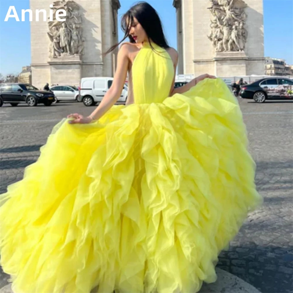 Homecoming Dresses: Prom Dresses Handmade Tulle Multi-layer Evening Dress