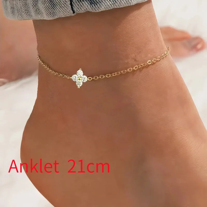 ROXI 100% 925 Sterling Silver Turquoise Crystal Petal Patter Pendant Necklaces For Women Delicate Wedding Jewelry Collar Mujer