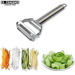 Double-Sided Vegetable Peeler Grater Julienne Peeler Slice Stainless Steel Potato