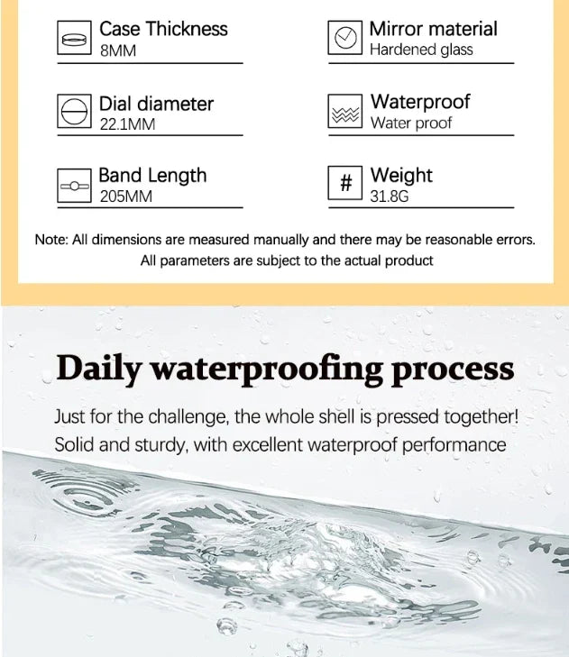 Bracelet Watch Retro TV niche high-end Gold Watches steel strip Waterproof Small Dial Women's Fashion Quartz Clock Wristwatches