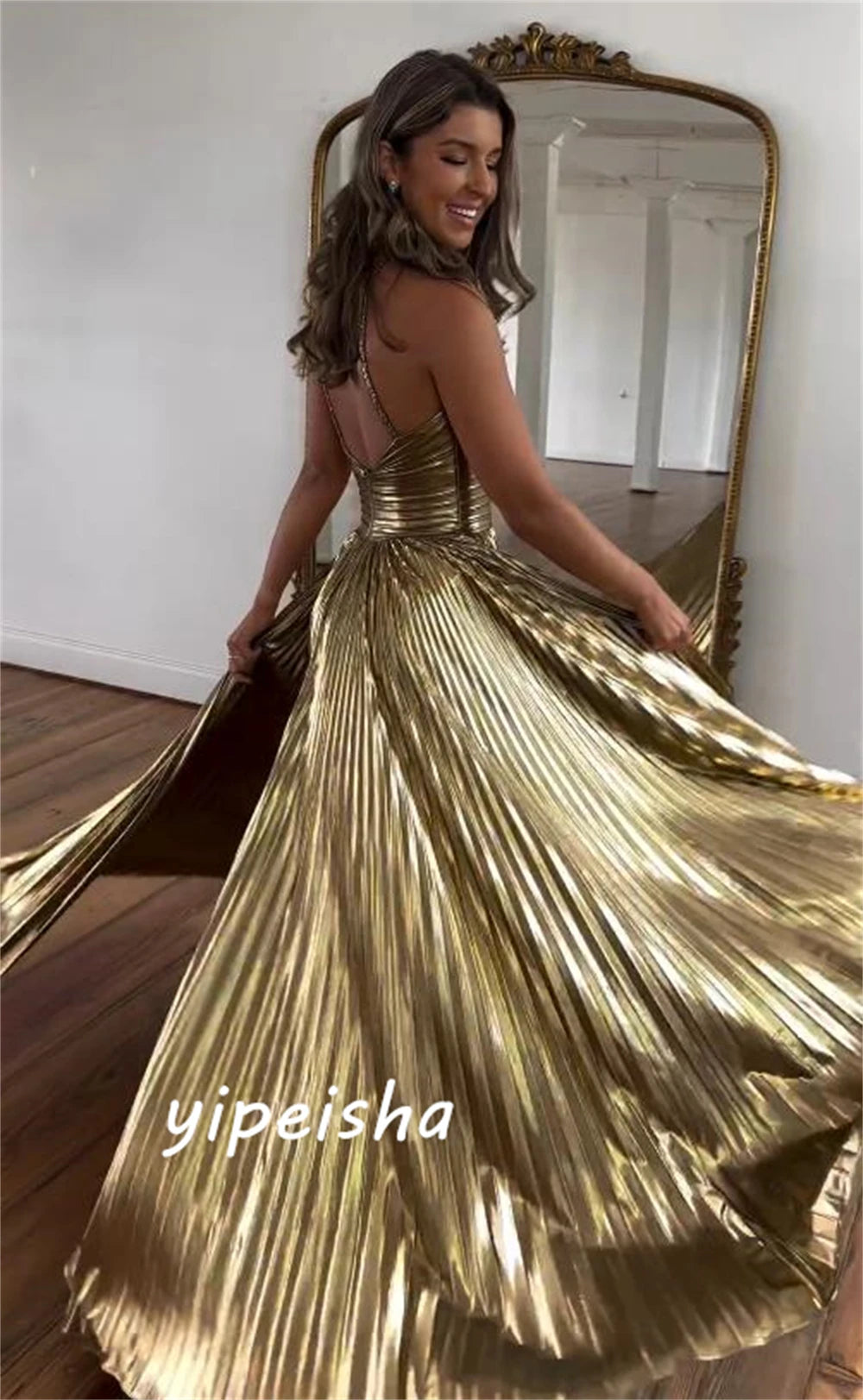 Homecoming Dresses: A-line Quinceanera Dress Draped Shirred Evening  Gowns