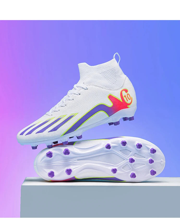 Sneakers Men Soccer Shoes Sport FG Football Boots Adult Futsal Training Shoes