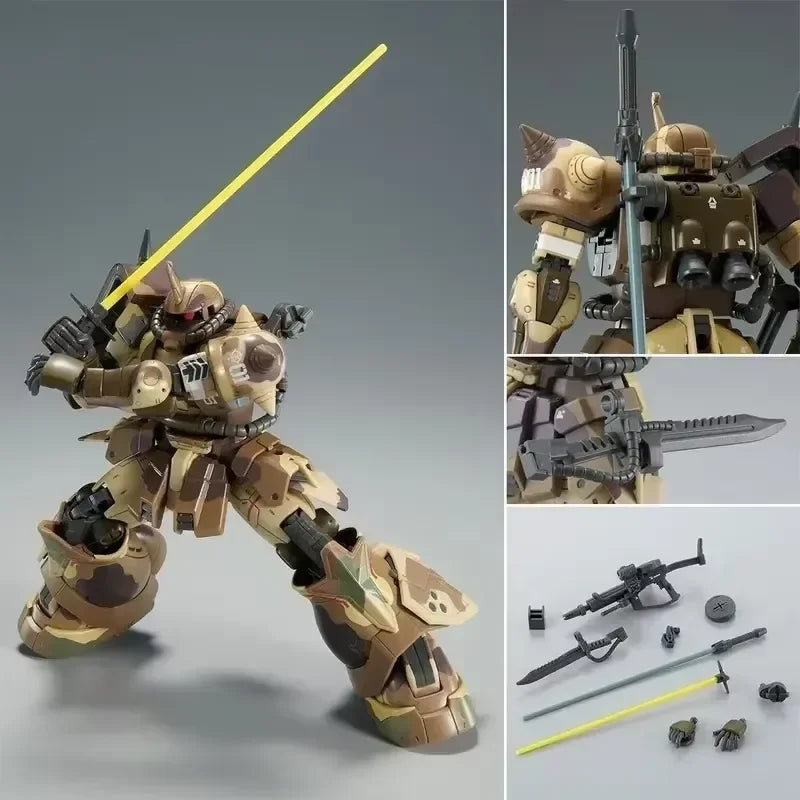 Hg 1/144 Ms-06gd Zaku Southern Cross Star Selma Assembly Action Figures Robot Plastic Model Children'S Educational Toys Gift