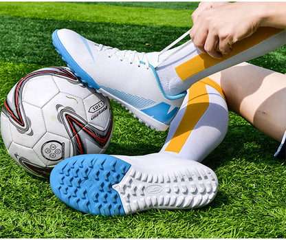 Soccer Shoes Society Grass Indoor Sports Fast Football Field Boots Futsal Non Slip