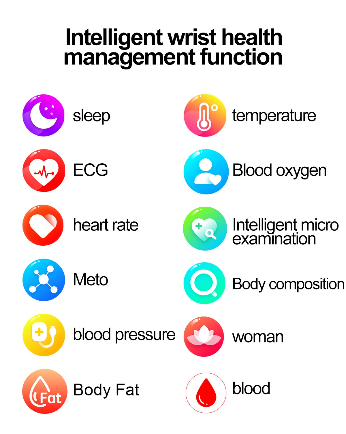 LIGE ECG+PPG Smart Watch Women Blood Lipid Uric Acid AI Diagnostic Detector Body Temperature Female Menstrual Health Tracker New