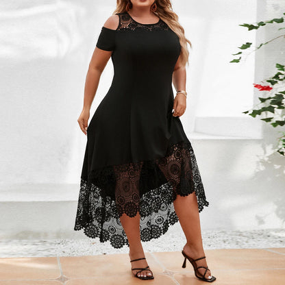 Oversized Long Dress for Women Clothing 2023 Summer Plus Size Elegant Vestidos Dress Female Party Black Formal Occas Dress