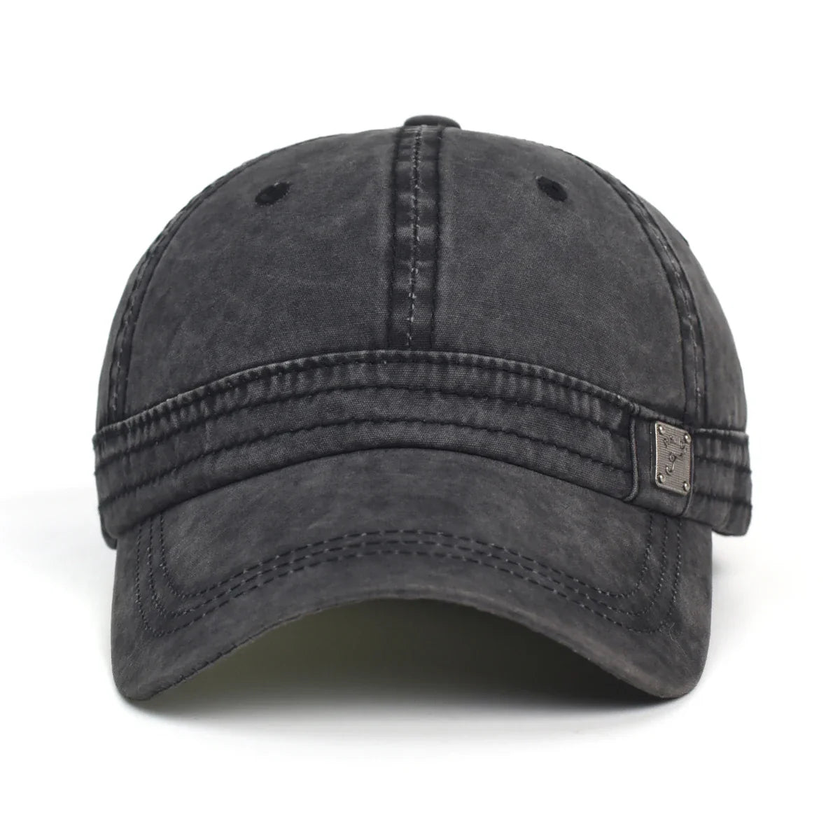Washed Cotton Baseball Cap Men Women Casual Vintage Dad Hat Adjustable Trucker Style Low Profile Outdoor
