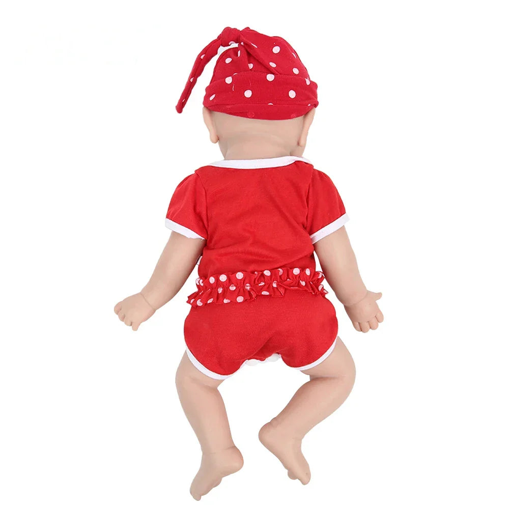 IVITA WG1526 43cm 2.69kg 100% Full Body Silicone Reborn Baby Girl Doll  Realistic Soft Dolls DIY Blank Babe Children Toys