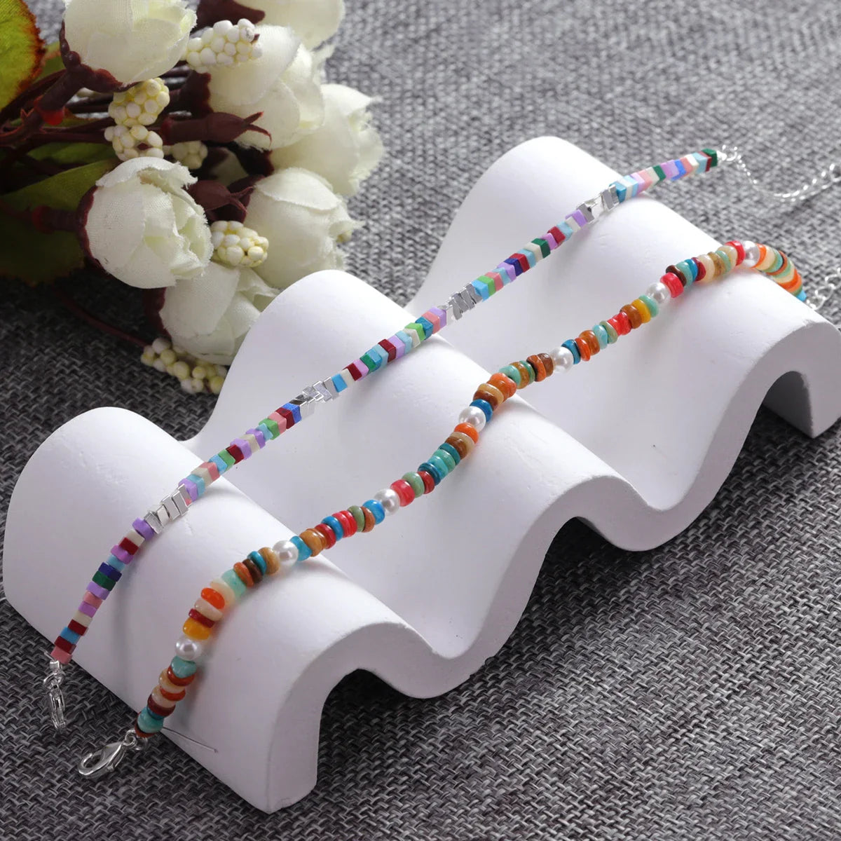 VENTFILLE 925 Sterling Silver Line Extremely fine Bracelet for Women Love Haert Bead Korean Ins Sweet Jewelry Gift Dropshipping