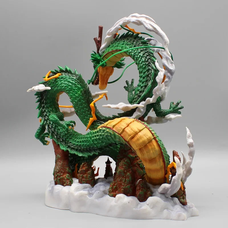 Dragon Ball Anime Figure 22cm Shenron Figures Goku And Shenron Figurine Pvc Statue Model Doll Collection Ornament Kids Toy Gifts