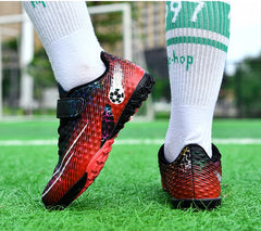 Children Soccer Shoes Futsal Hall Football Boots Kids Cleats Grass Sneakers