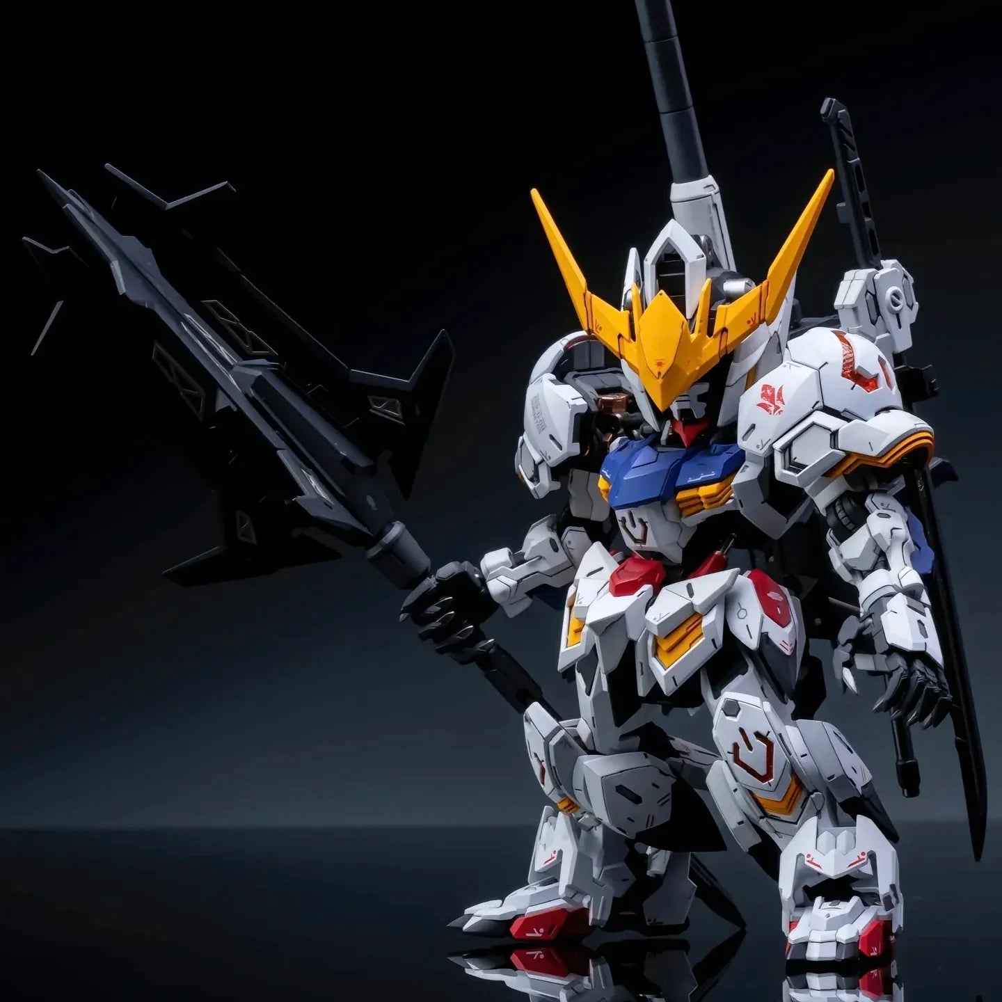 Barbatos Mgsd Assembly Model Kit Action Figures Comes With Water Decals Free Display Stand Desktop Decoration Boys Surprise Toys