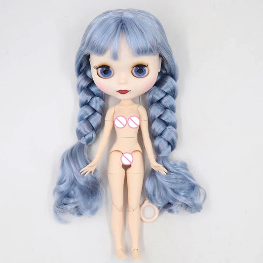 ICY DBS Blyth Doll 19 Joints Body 30CM Doll Matte/Glossy Face Doll with Extra Hands DIY Toy for Girls