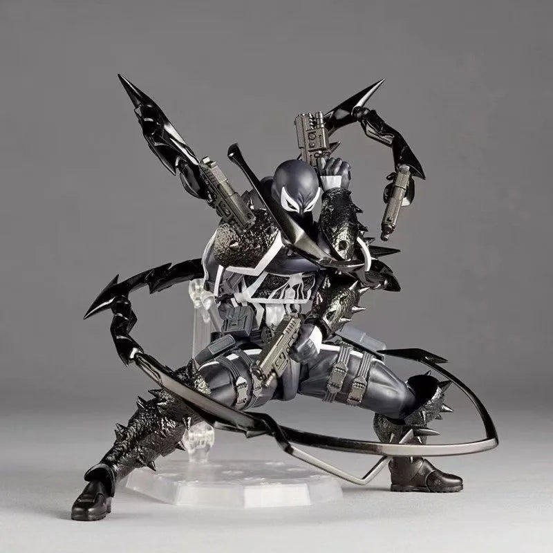 Amazing Yamaguchi Marvel Venom Agent series KO Articulated Action Figure Model Kit Desktop Ornament Collectible statue Toys Gift
