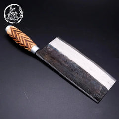 Handmade Chinese Kitchen Knives High Carbon Forged Kitchen Cleaver