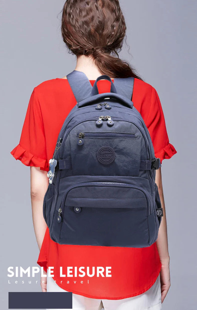 TEGAOTE Large Nylon Waterproof Backpack Travel Rucksack for Women School Bags Mochilas Mujer Kids Girls 2026
