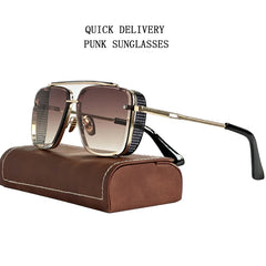 Sunglasses For Men Vintage Punk Sunglasses Women Trendy Square