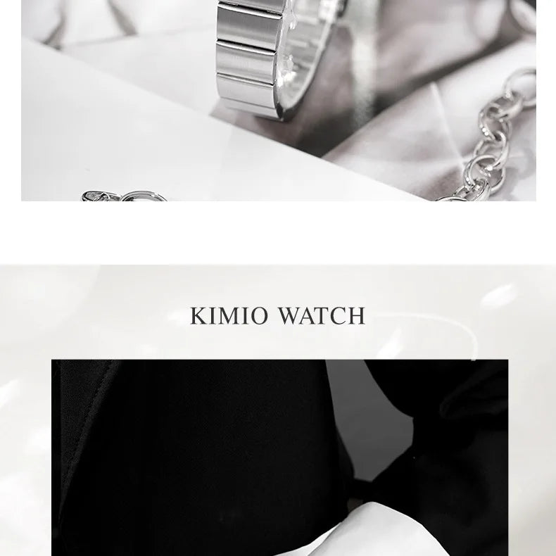 Dropshipping Luxury Women Quartz Watch Casual Fashion  Stainless Steel Strap Wristwatch Relojes Para Mujer Ladies Gifts