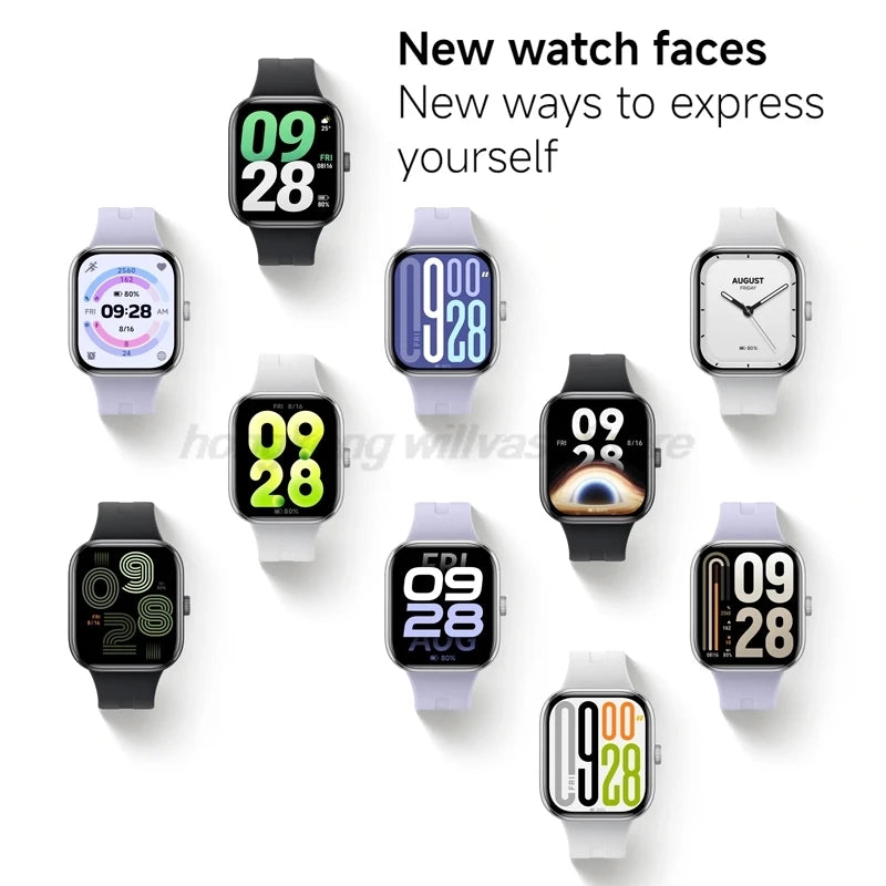 Global Version Xiaomi Redmi Watch 5 Smartwatch Bluetooth Phone Call 2.07'' Display 550mAh Battery Health Monitoring Sports Mode