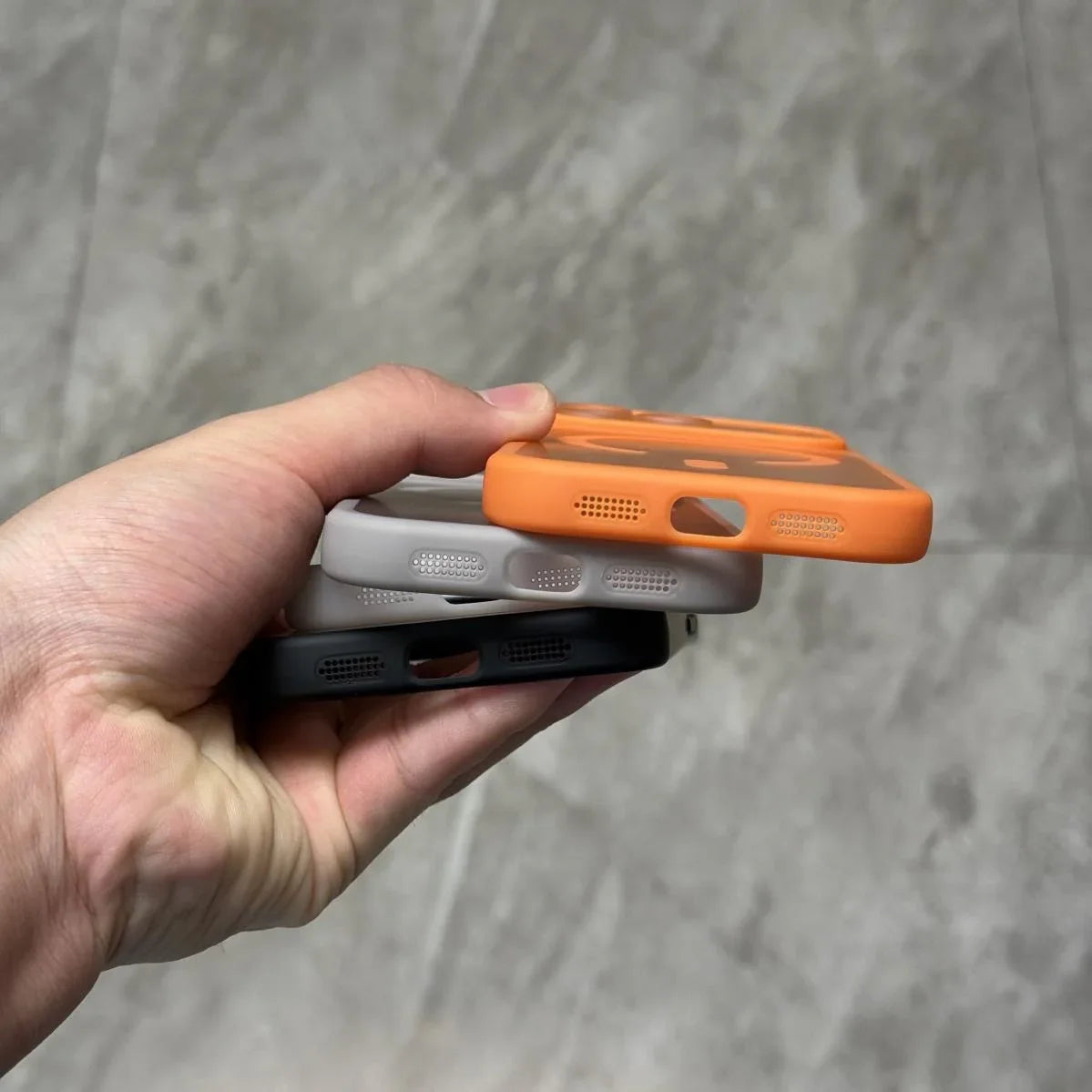 For IPhone 13 14 15 16Pro Max Convert To 17 Pro Max Case Support MagSafe Wireless Charging Frosted Magnetic Softshell Back Cover