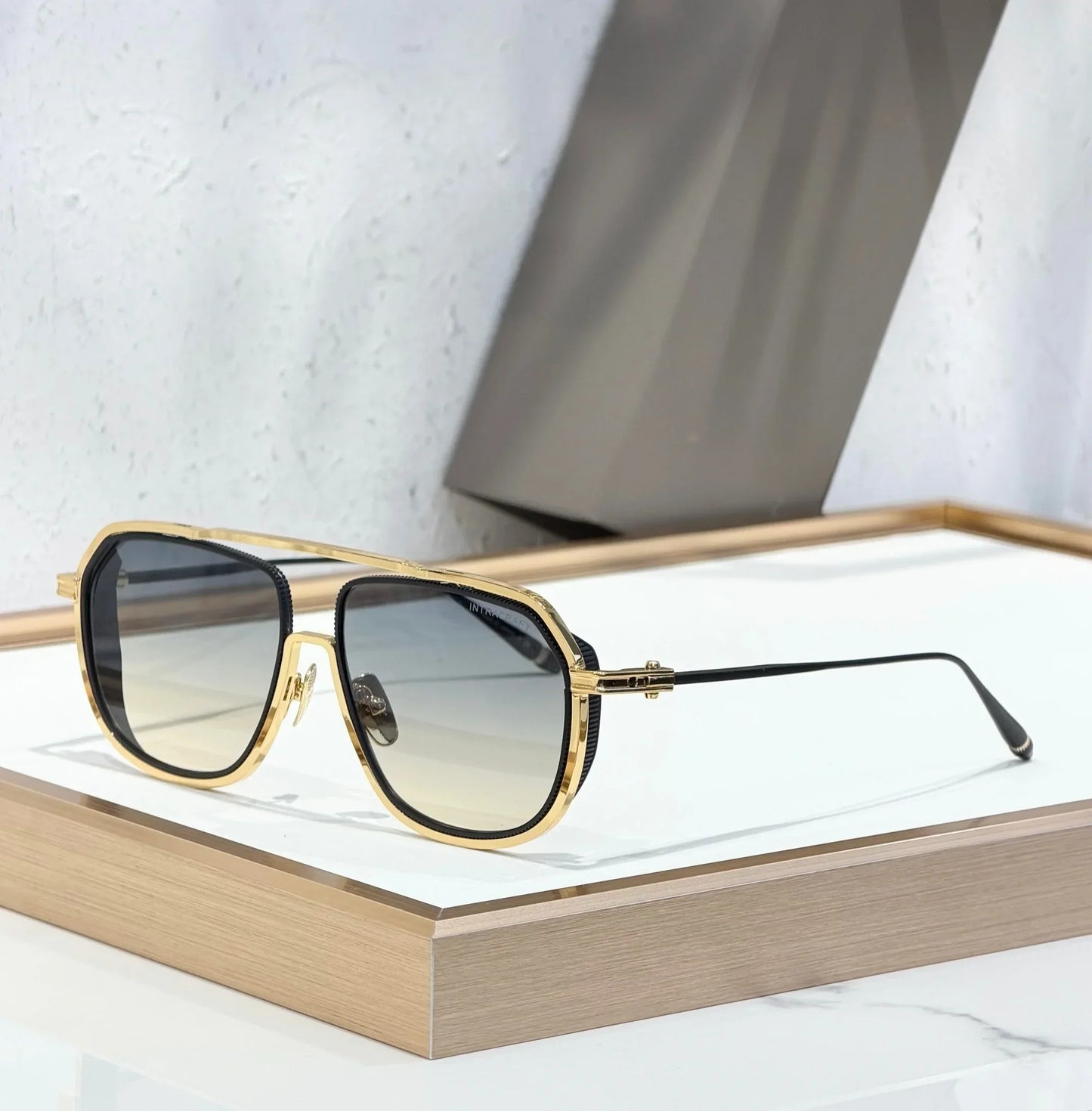 ADITA INTRACRAFT DTS165 Top Quality Sunglasses for Men Classic Women Luxury Brand Designer sun glasses UV400 With box