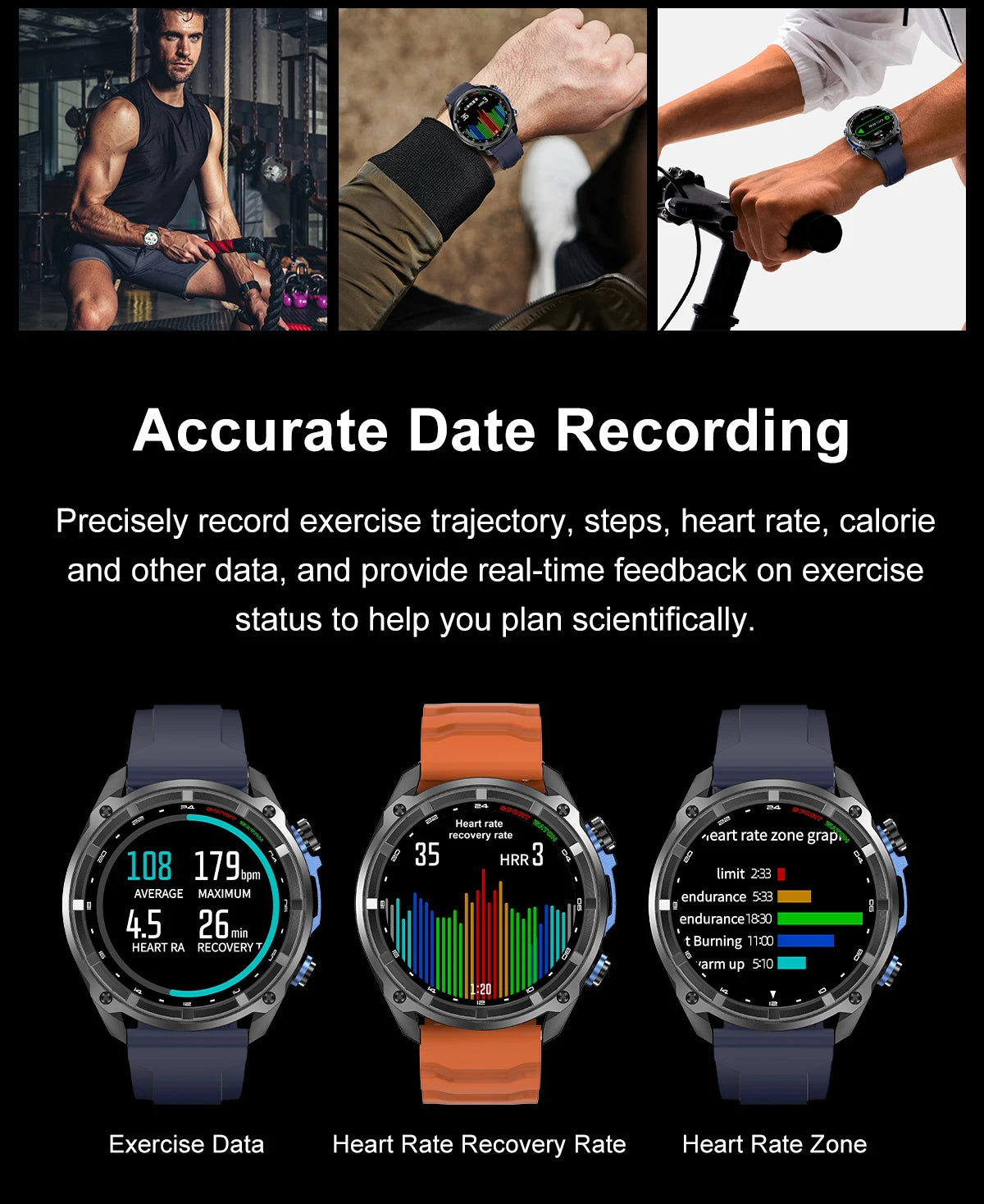 2025New Men Military GPS Map Smart Watch T-Rex3 Compass 4GB Memory 1000mAh Battery 10ATM Waterproof HD Bluetooth Call Smartwatch