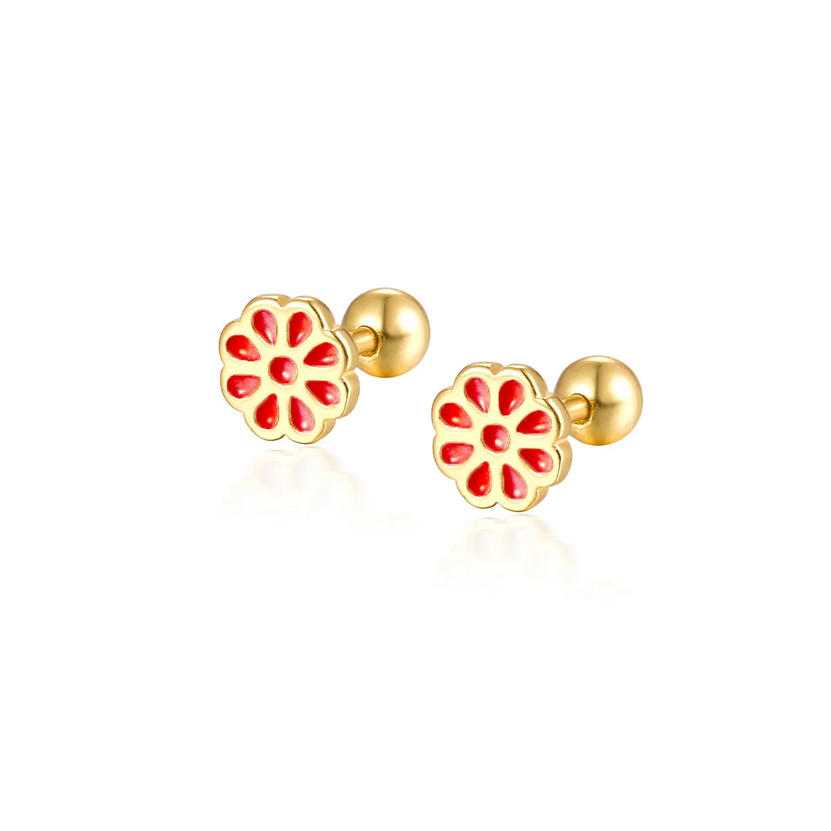 WANTME 925 Sterling Silver Fashion Love Butterfly Romantic Star Crown Screw Stud Earrings for Women Ear Bone Piercing Jewelry