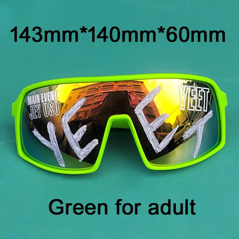 Jey Uso YEET Sunglasses Sports Shades MAIN EVENT Blue Glasses Bloodline USOS RARE colors  Motorcycle glasses