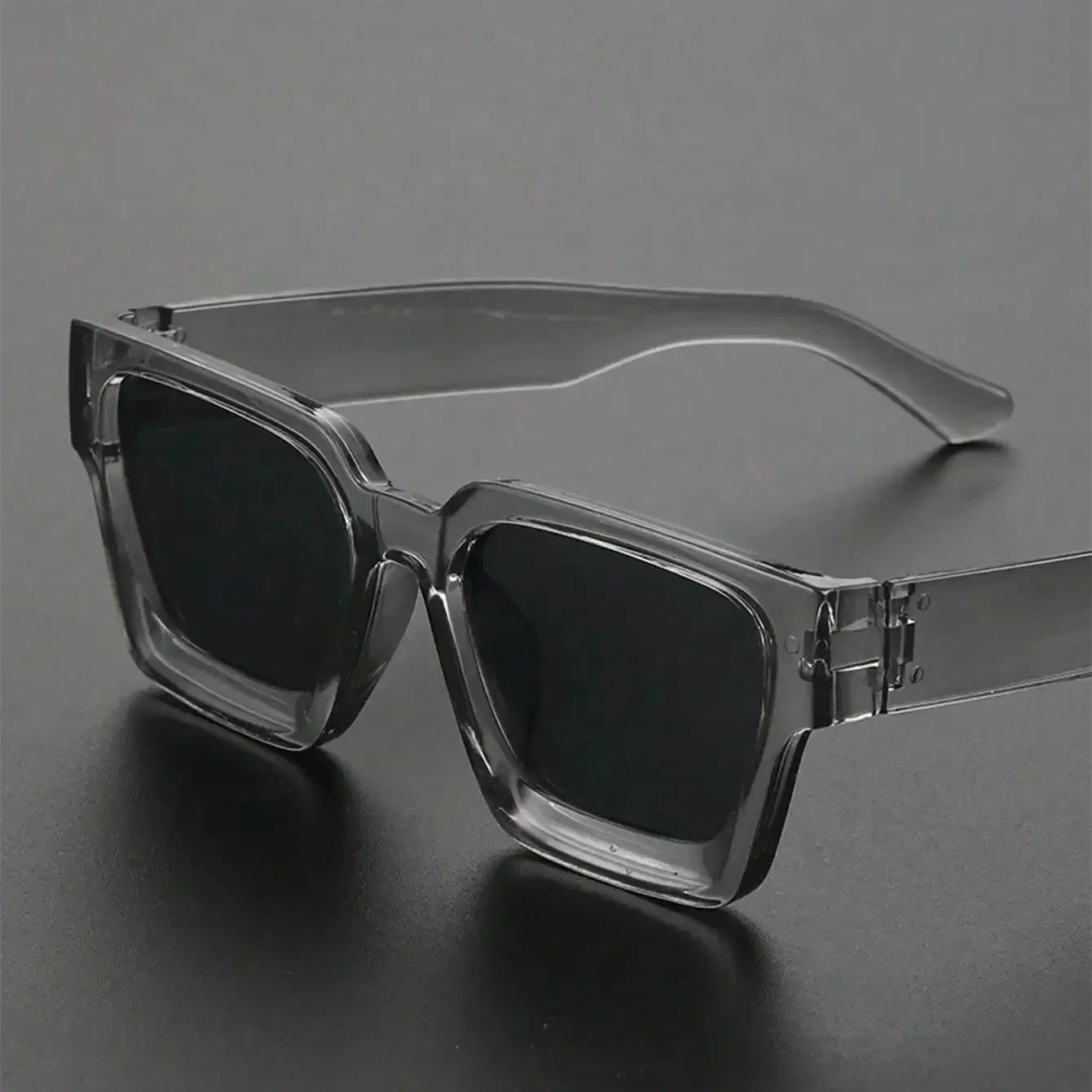 Retro Black Millionaire Shades Luxury Sunglasses 2025 For Men Designer Famous Brand Square Sun Glasses Man Women Sunglass