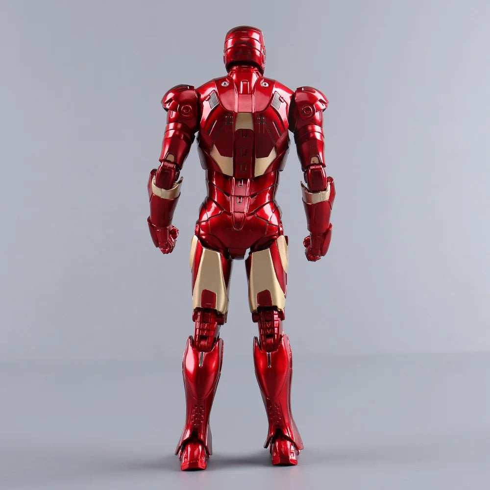 ZD Toys Iron Man Action Figure Joint Movable MK1 MK3 MK6 MK7 MK42 MK45 MK50 MK85 MK17 MK33 MK39 Adult Collection Figure Gift