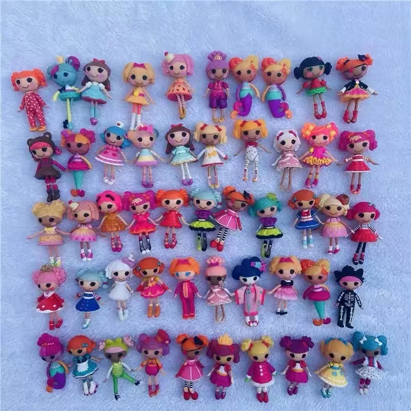 Original 8-10cm Lalaloopsy  Little Sister Multi-style Dolls PVC Girls' Holiday Gift Collection Toys
