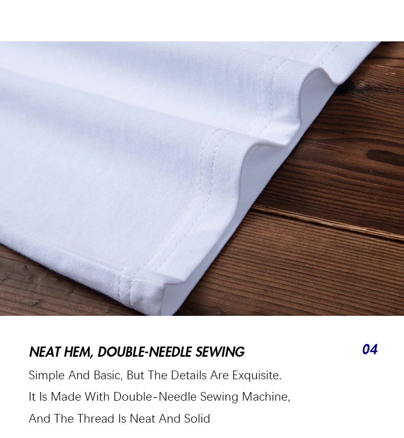 6.7oz 190gsm Combed Cotton Tees Tshirts Mens Solid Tops Woman Male Custom Team Uniform Class Clothes Summer Brand Customization