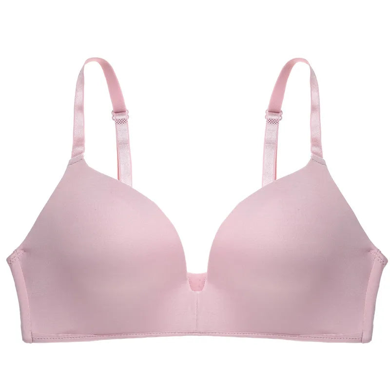 Bras for Women No Wire Push Up Bralette Adjustable Straps Soft Underwear Female