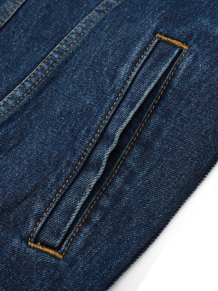 Autumn Oversize 12oz Fabric Classic Denim Jackets