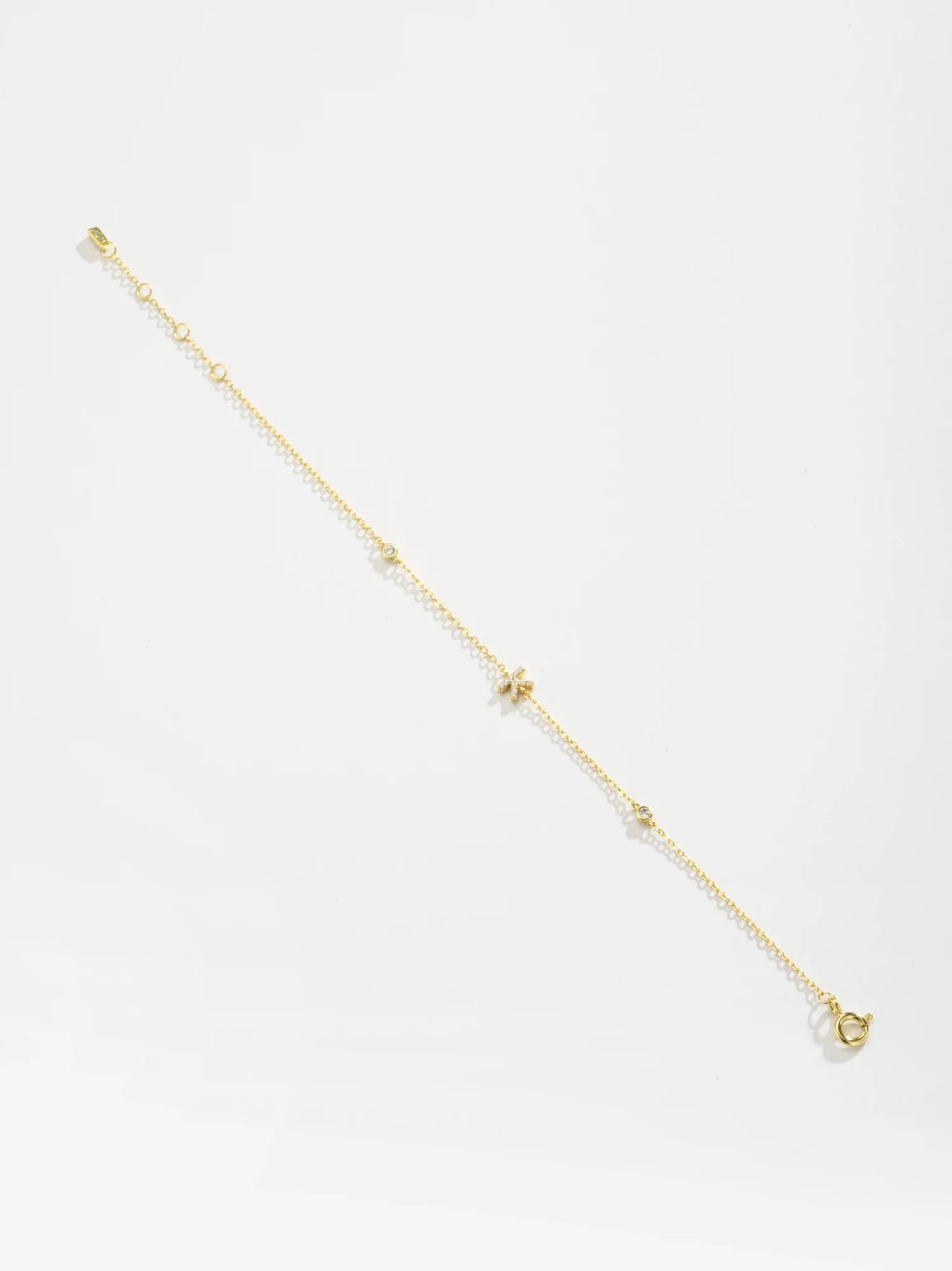 VEWANT 925 Sterling Silver Monogram Letter A - Z Initial Charm Chain Bracelet Luxury Wedding CrystalFine Jewelry