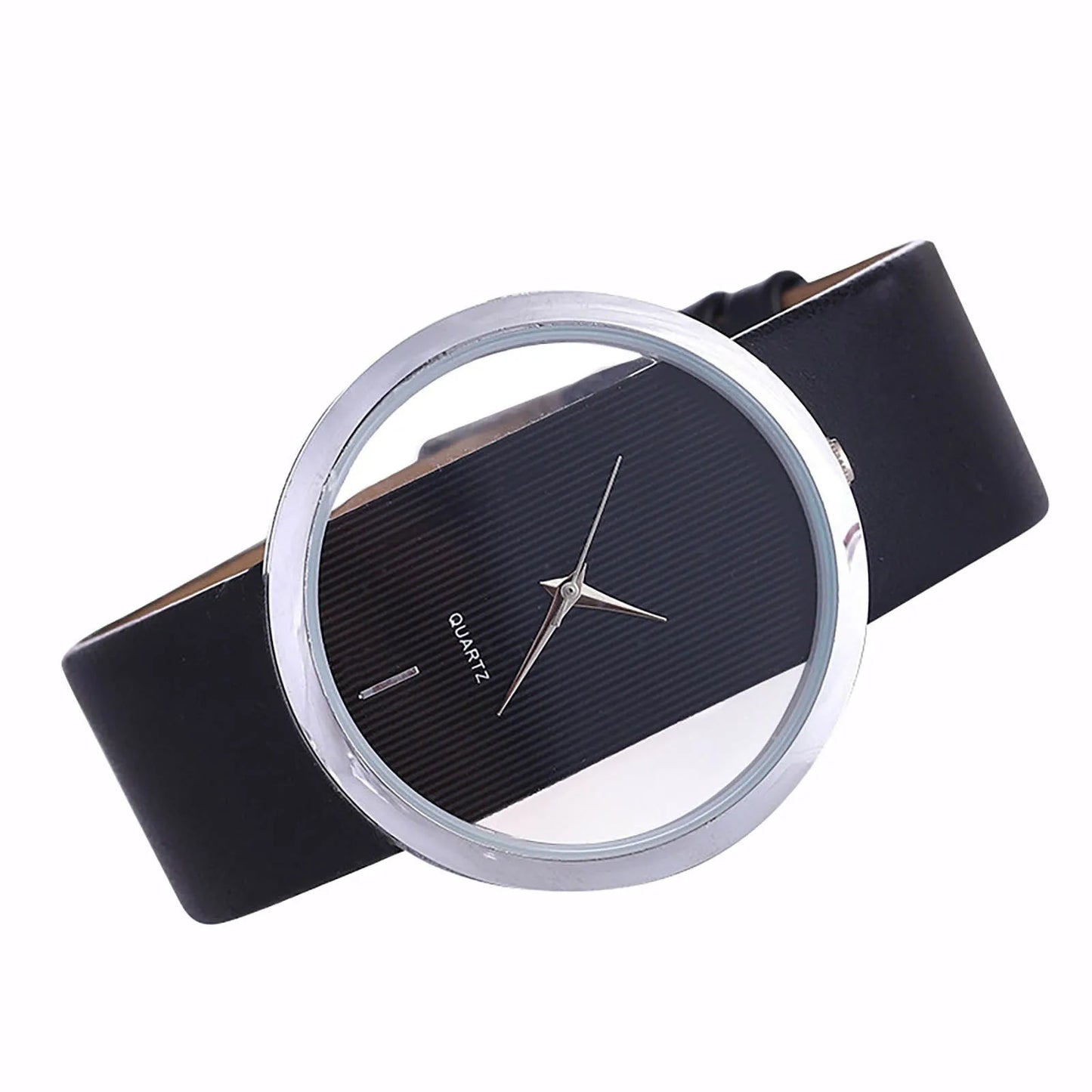 Women'S Simple Quartz Wristwatch Leather Strap Luminous Circular Dial Elegant Ladies Wristwatch Women'S Watch Gift