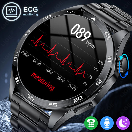 Men New Smartwatch Bluetooth Call Waterproof Sports Fitness Smart Watches Heart Rate Monitoring Health Bracelets For Android IOS