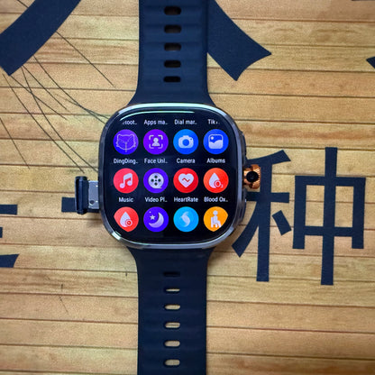 M99 Smartwatch 5G With 2.4inch Amoled Screen 900W Rotating Camera WIFI GPS Position Compass NFC Bluetooth Smart Watch Men Women