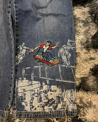 JNCO Y2K Baggy Jeans: Streetwear jeans