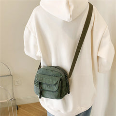 Simple Versatile Crossbody Bag Fashionable Casual Small Square Bag Personalized