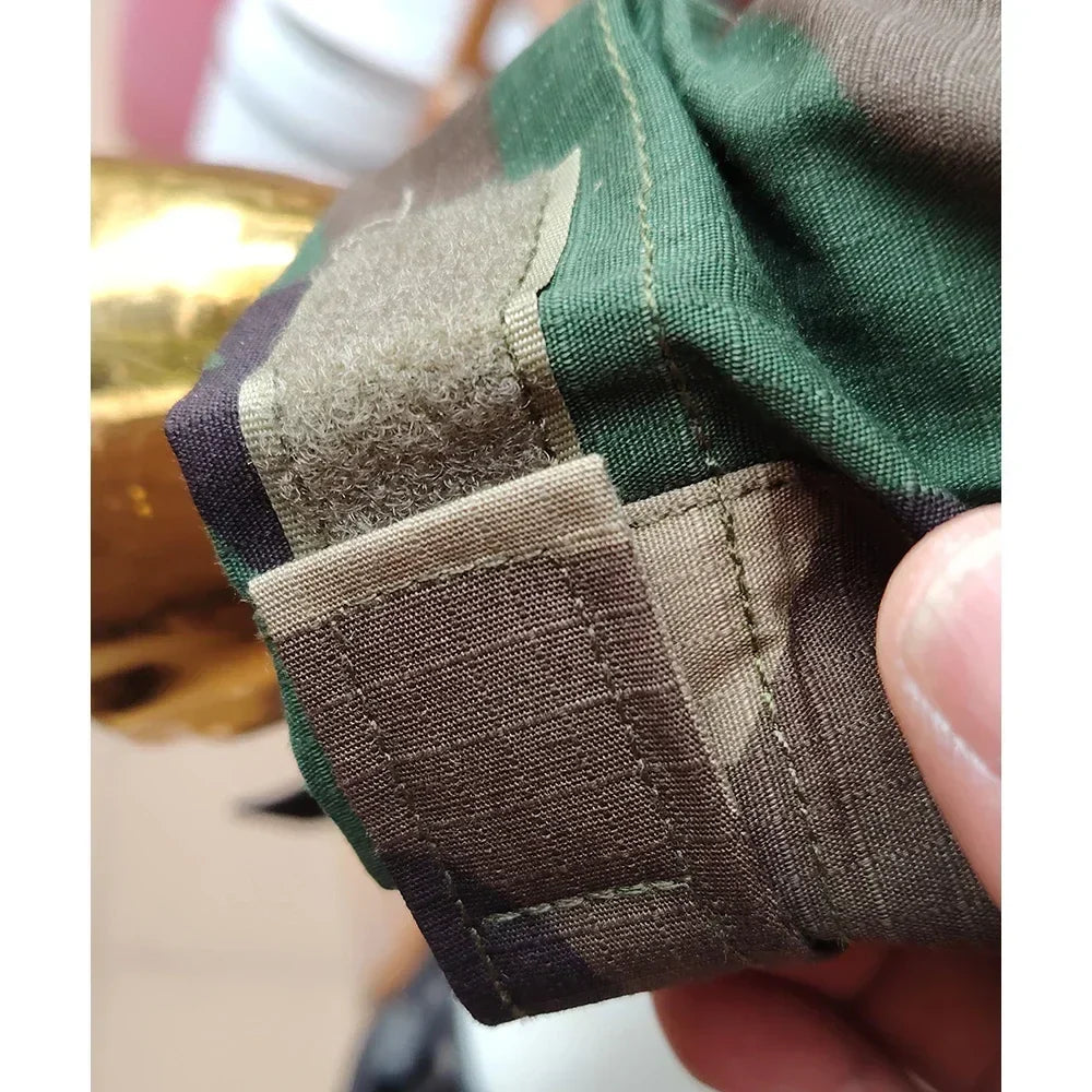 Camo Tactical Uniform Airsoft Ripstop Suit Multi Pocket Suits Hunting Pants Men Trainning Shirts Airsoft Paintball Clothes Sets