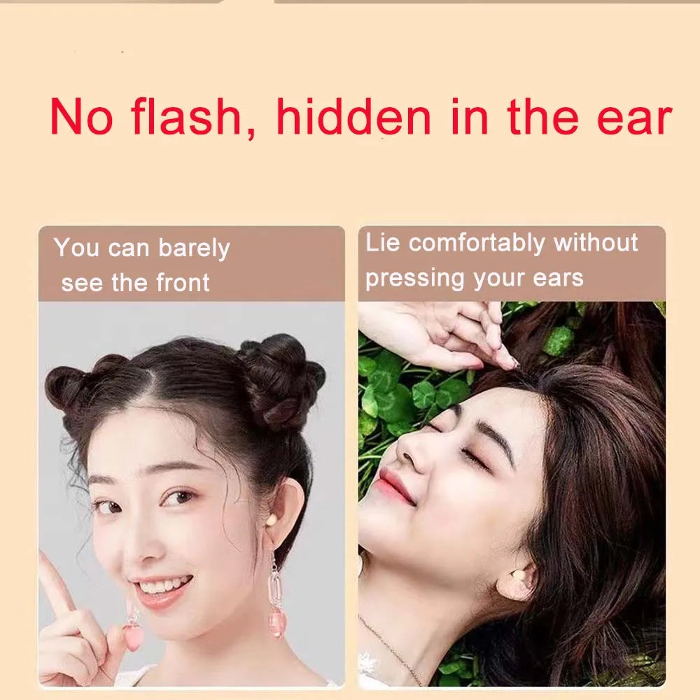 Mini Sleep Wireless Bluetooth Headphones TWS Headsets With Mic Stereo Sport In-ear EarphoneLong Standby HD Call Earbuds Game
