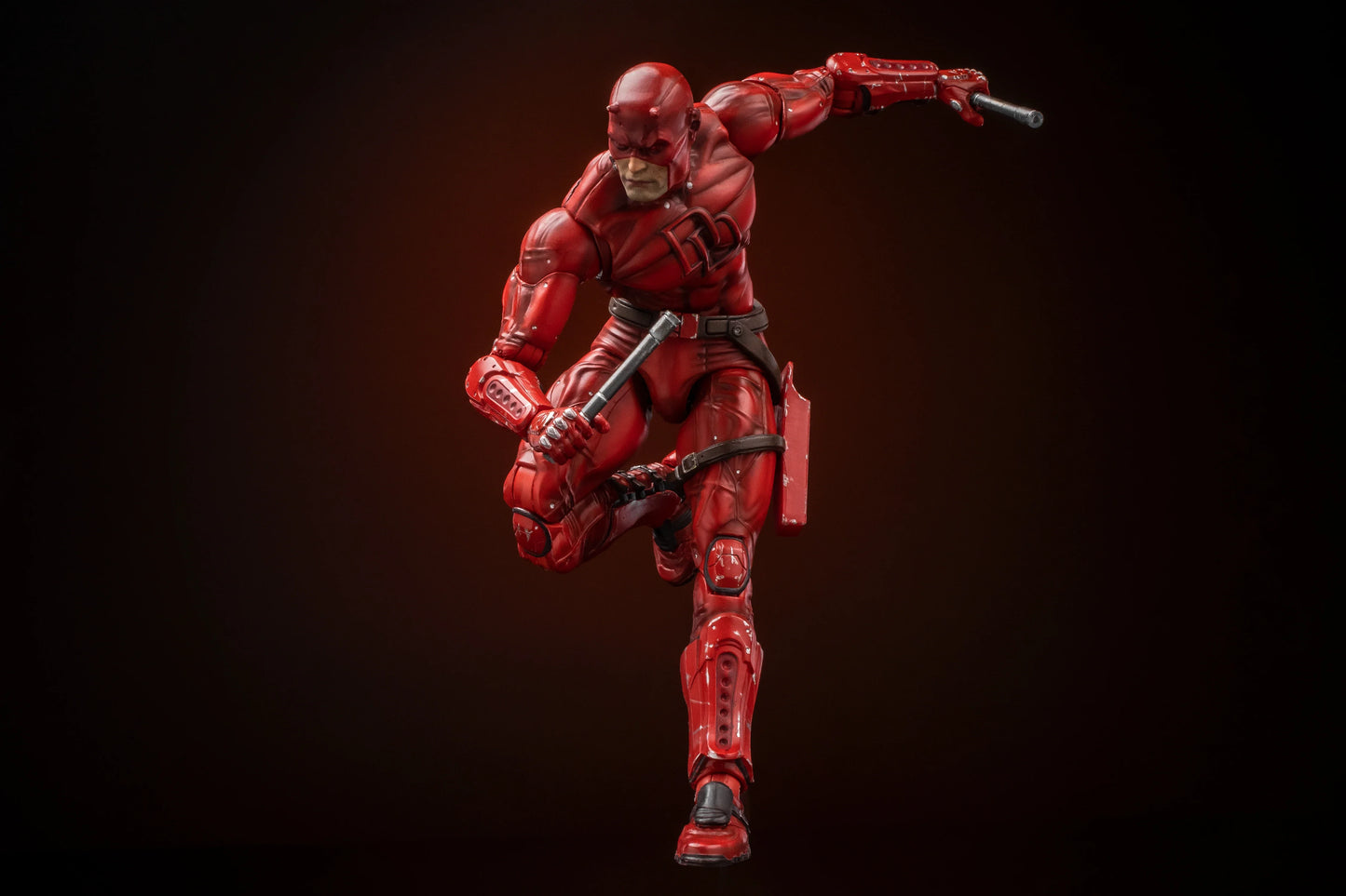 In Stock - FlefToys Marvel Daredevil Classic Red Shadowland Reborn Black 8" Action Figure Devil Defenders Matt Murdock Legends