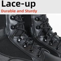 Boots Men Military Army Special Force Combat Boot Outdoor Hiking Walking Training Shoes