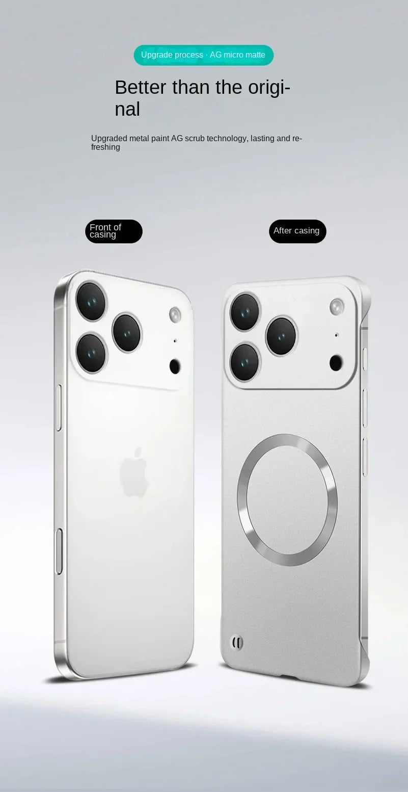 For iPhone 17 Magsafe Magnetic Phone Case For iPhone 17 Pro Max 17 Air Camera Protect Cover