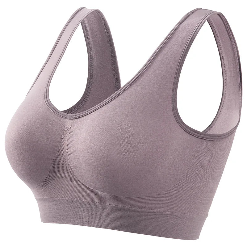 Women Seamless Bras Sports Wireless Notepads Bra Female Breathable Brassiere
