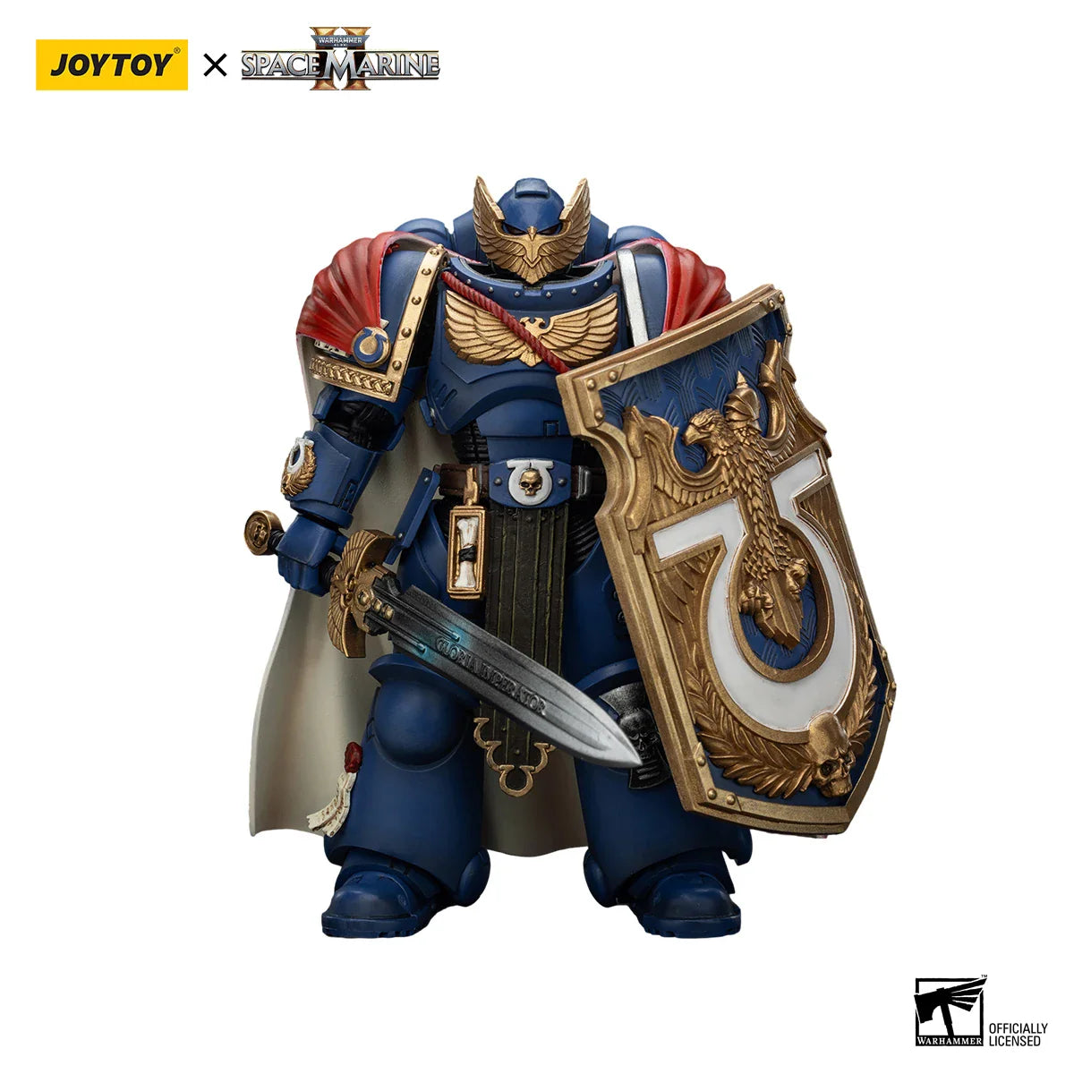 [IN-STOCK]JOYTOY Warhammer 40K 1/18 Action Figures Ultramarines Titus Victrix Guard Guilliman Anime Model Toys Gift