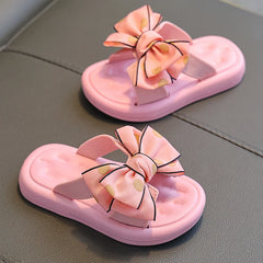 Summer Cozy Soft Flip Flops Antiskid Baby Toddler Princess Slides Girls Slippers For Kids