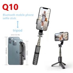 Portable Tripod for Mobile Phone Selfie Stick With Telescopic Bluetooth Stick