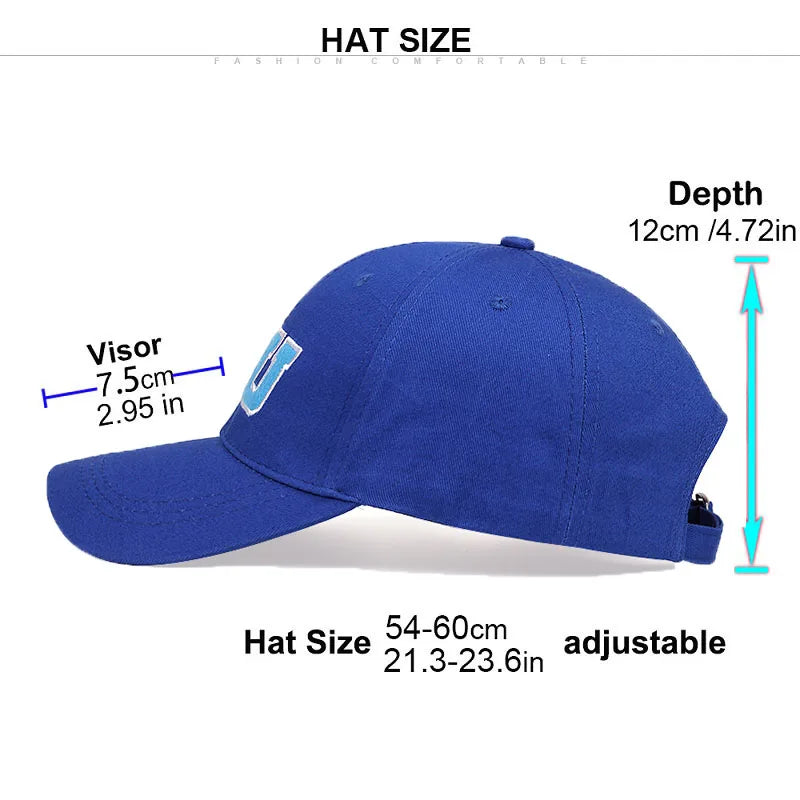 Comic Baseball Caps Men Women Cotton Monsters University MU Embroidery Big Eye Cap Unisex Sun Hats Snapback Trucker Hats Gorras